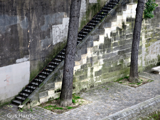 ax--Stairs Wall by River--_4424